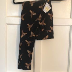 OS LuLaRoe Pheasant Leggings